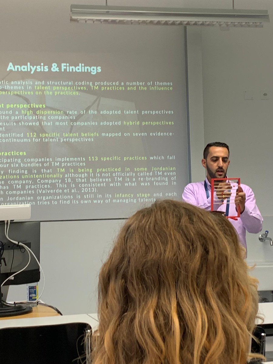 AmroJbour's tweet photo. I was pleased to present my paper at EURAM2022 conference. It was really nice learning about other scholars research in the world and I am glad meeting all these nice people.
@QUT
@QUTBusiness
@ZHAW
@EURAM_BXL
#euram2022 
#Talent_Diver
#Talent_Management https://t.co/4srwjv4eje