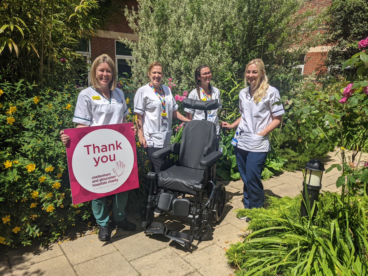 Your support has helped fund a specialist ‘Tilt-In-Space’ wheelchair to help local cancer patients at our hospitals 🦼

“A patient really wanted to go outdoors and this new equipment made it possible for them to spend quality time in the garden safely with their family."