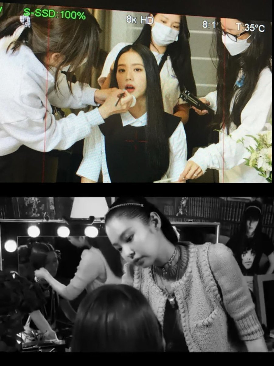jisoohanbok's tweet photo. the most followed korean actress kim jisoo and some random nepo cameo girl. https://t.co/ZIdRVC0PKh