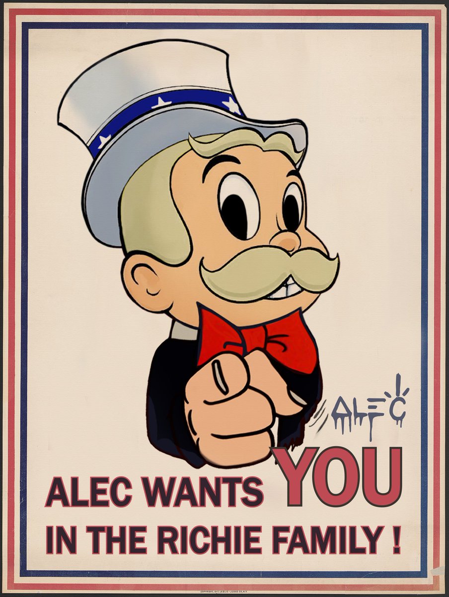RAGS to RICHIE by Alec Monopoly tweet media