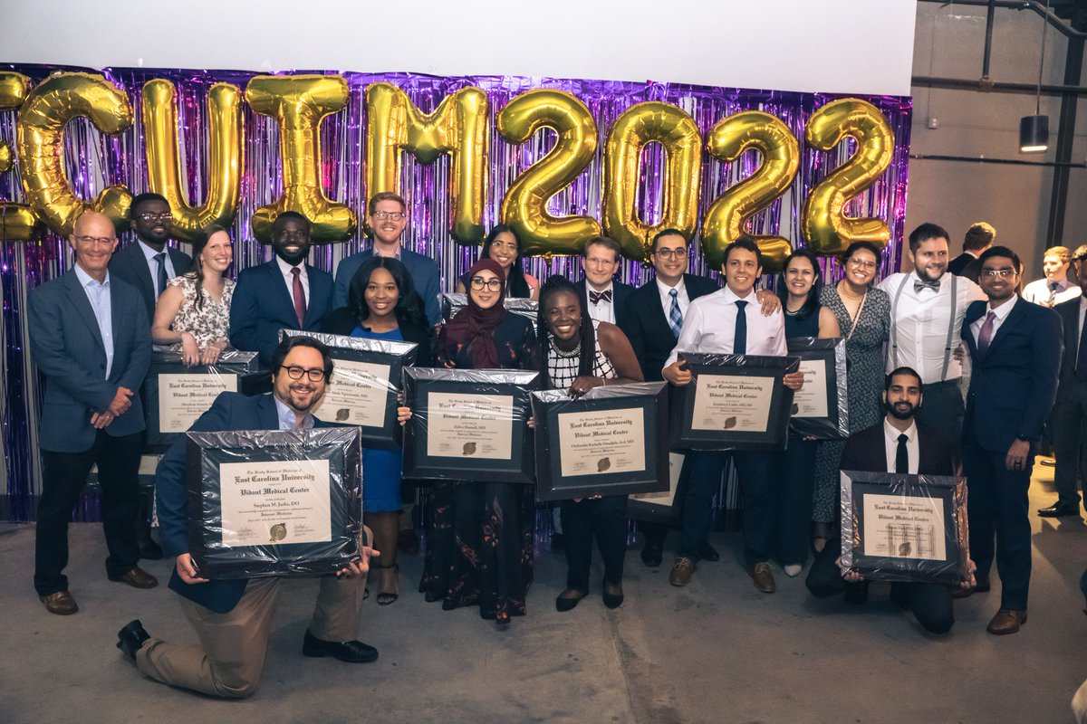 ECUHealth_IM's tweet photo. Congrats to our outgoing graduates. You have been amazing and we wish you the best of luck future.
Congrats to Dr. @agraviersymmes for winning teaching faculty x3!
Thank you Dr @SowmyaNagarajMD (APD) and Ms. Stevens (PC) for this wonderful night!
More @ https://t.co/HYQ3i3BMhZ https://t.co/Rp43xb44wQ