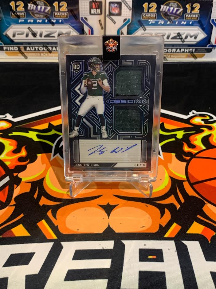 BreaksofGod's tweet photo. This past week's Obsidian NFL breaks were absolutely RIDICULOUS!! STUNNING Rookie Patch Autos of @MacJones_10 (25/25), @dreeday32 (10/10), and @ZachWilson (/100)!! ๐๐คฉ
Is the AFC East the best division in breaks? ๐ค
ONLY FIRE with BoG!๐ฅ๐ฅ
#PulledByBoG #TheHobby https://t.co/G6zDgPu2QL