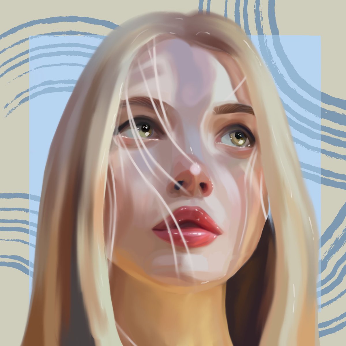 Thought I’d try use some light spring type colours for this ☺️🌼🌸