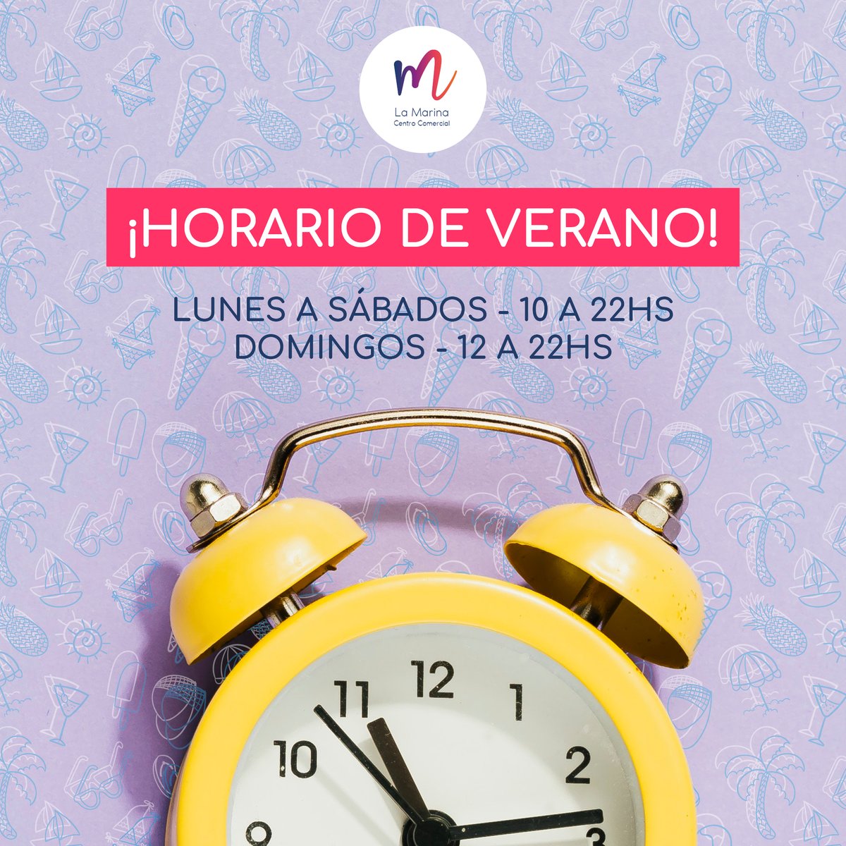 Centro Comercial La Marina tweet media