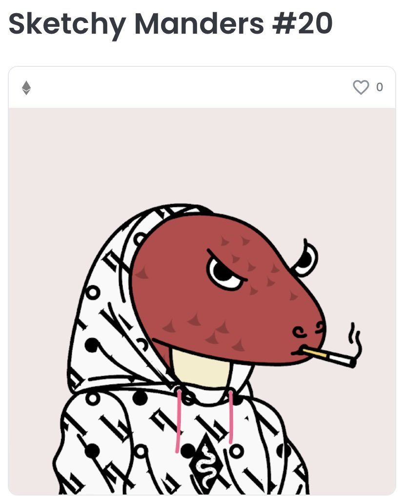 Sketchy Manders🦎🌎 (FREE MINT) tweet media