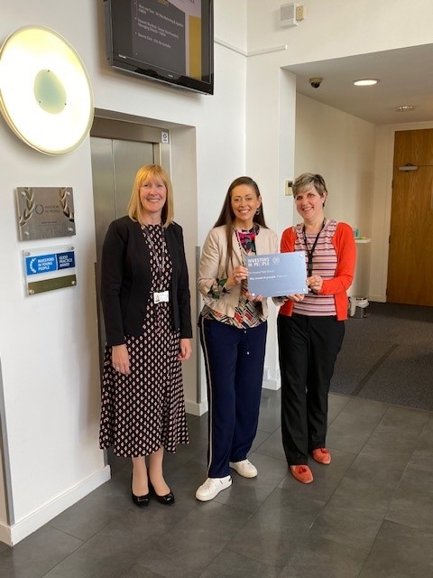 be_remarkable's tweet photo. Last week, our CEO Bonnie Clarke ventured out to present a Platinum plaque to our amazing client Hyster-Yale! 

A massive well done for achieving our Investors in People Platinum award! Thank you for  making it Remarkable and placing your people at the heart of your organisation. https://t.co/ebUM9X649x