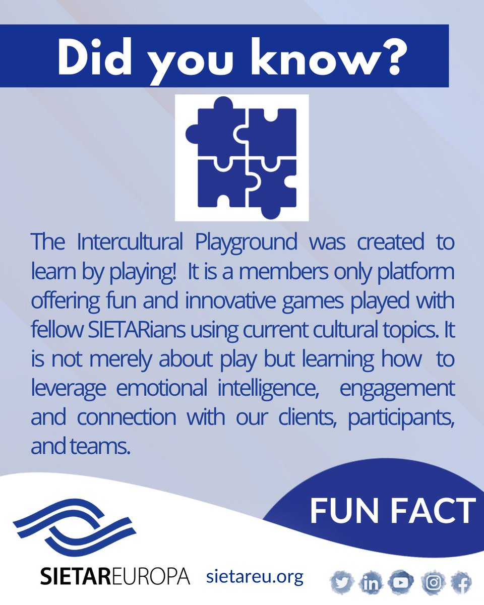 SIETAREUROPA's tweet photo. Playgrounds are just for kids? Think again! #SEUVC #SIETAR #interculturaltraining https://t.co/SAL1O6p9L0