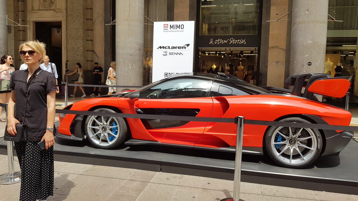 STosca2's tweet photo. Grande #ayrtonsenna ❤️
#McLaren #Senna exhibited during the #MiMo2022 https://t.co/Py0WY5waQL