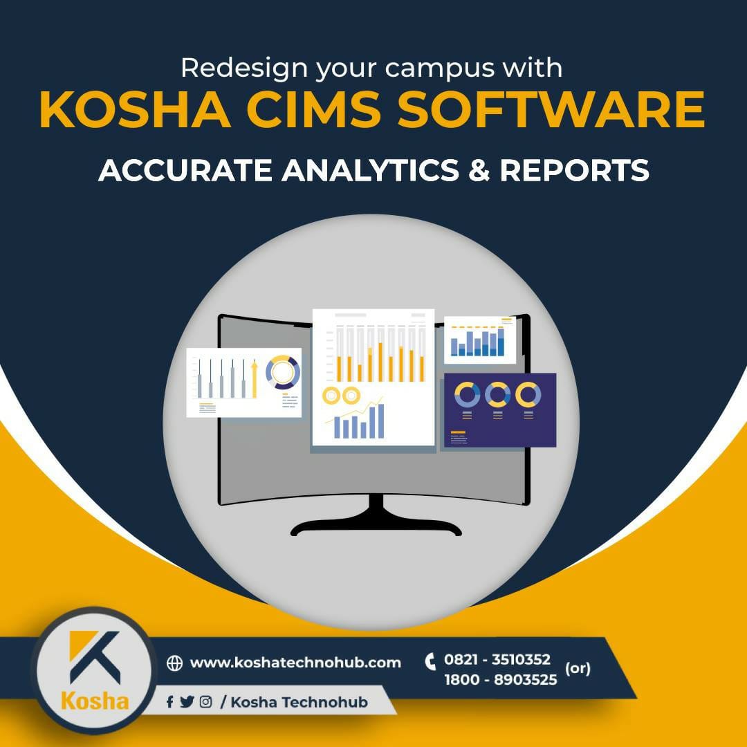 KoshaTechnohub's tweet photo. Automate your Campus Daily Operations, Generate Insightful Reports, Make Better &amp; Faster Decisions.
To know more give a buzz on WhatsApp: +91-8088058393 | +91-7348928393
#CIMS #koshamysore #erpsystem #india #koshacims #technology https://t.co/lKkHxLWxqp