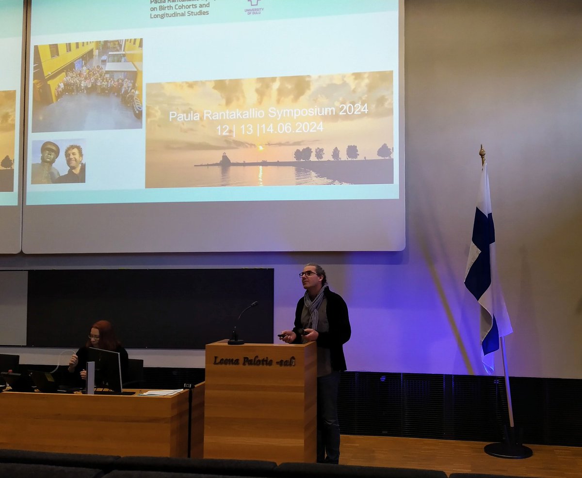 AnnaPulakka's tweet photo. What an excellent symposium! Great talks, great networking, and nightless night was an added advantage. @SylvainSebert is inviting us to the next Paula Rantakallio Symposium on 12.-14.6.2024. Huge thanks for the organisers! @BirthCohorts @UniOulu @LongITools #PRKS https://t.co/70h8ancizN