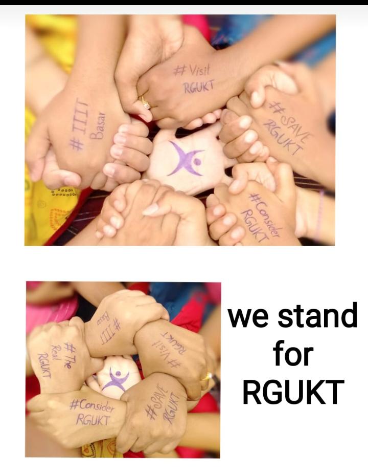 HanmandlaU's tweet photo. @sgc_rguktb @TelanganaCMO We stand for RGUKT✊
#RGUKTBasar 
#KCRVisitRGUKT 
#ConsiderRGUKT 
#Visit campus https://t.co/MsCJxxfI8q