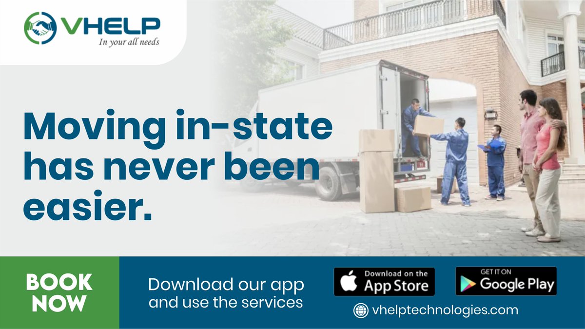 VHelpHomeServi1's tweet image. Moving in-state? We understand how stressful it can be! Don&apos;t add more stress. Leave the packing to us. V Help Home Services has got you covered. 

bit.ly/3LCKLYH

#Packersandmovers  #MoversAndpackers   #homeservices #vhelp #DownloadApp #Dubai #UAE