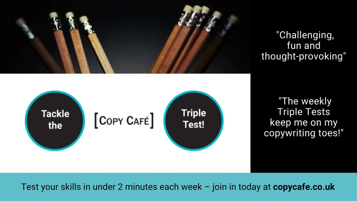 Copy_Cafe's tweet photo. Twiddling your thumbs? Test your language skills in this week's quick-fire quiz – it takes less than 2 minutes! https://t.co/TwoTtbQfOh #Consultants #SmallBusiness #BetterBusinessWriting #WordsMatter https://t.co/oJ5rk6hZ8a