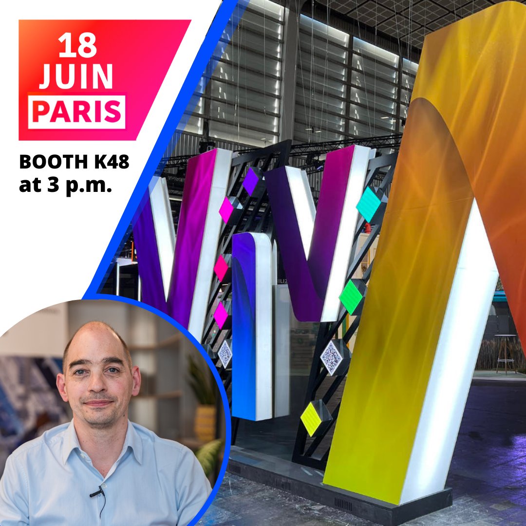 Skyrealvr's tweet photo. Tomorrow, Hugo Falgarone, CEO of SkyReal, will participate in a round-table about the #metaverse with @Epsiloon_mag  on the @VivaTech booth K48 at 3p.m.

#VivaTech2022 #VivaTech #VR #Engineering  #vrforengineers https://t.co/mpsWu8WlSL