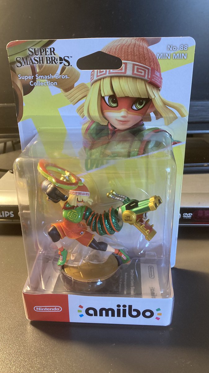 TomLegend101's tweet photo. Min Min has officially joined my #SmashBros amiibo collection!! 😎

Lovin’ the insane attention to detail on this one! 🧡

#ARMS #SmashBrosUltimate #MinMinForTheWinWin https://t.co/MFRjUnZNMp