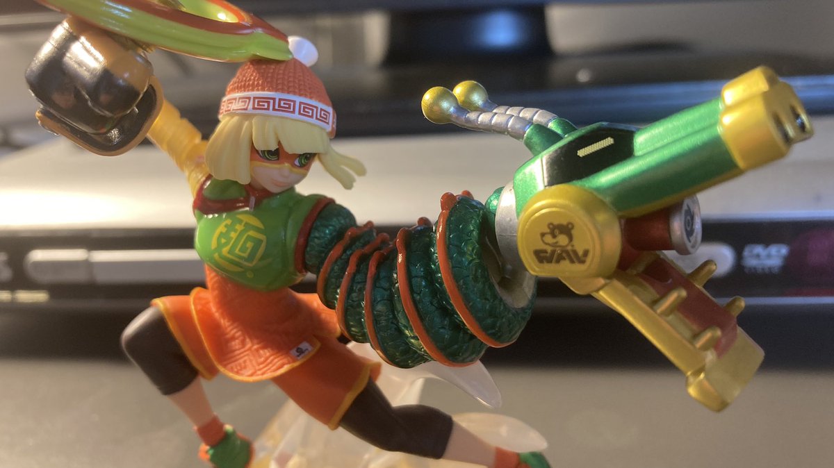 TomLegend101's tweet photo. Min Min has officially joined my #SmashBros amiibo collection!! 😎

Lovin’ the insane attention to detail on this one! 🧡

#ARMS #SmashBrosUltimate #MinMinForTheWinWin https://t.co/MFRjUnZNMp
