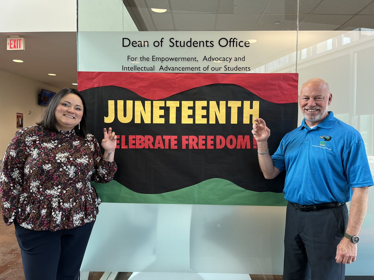 Happy Juneteenth! Let’s celebrate freedom Hawks!