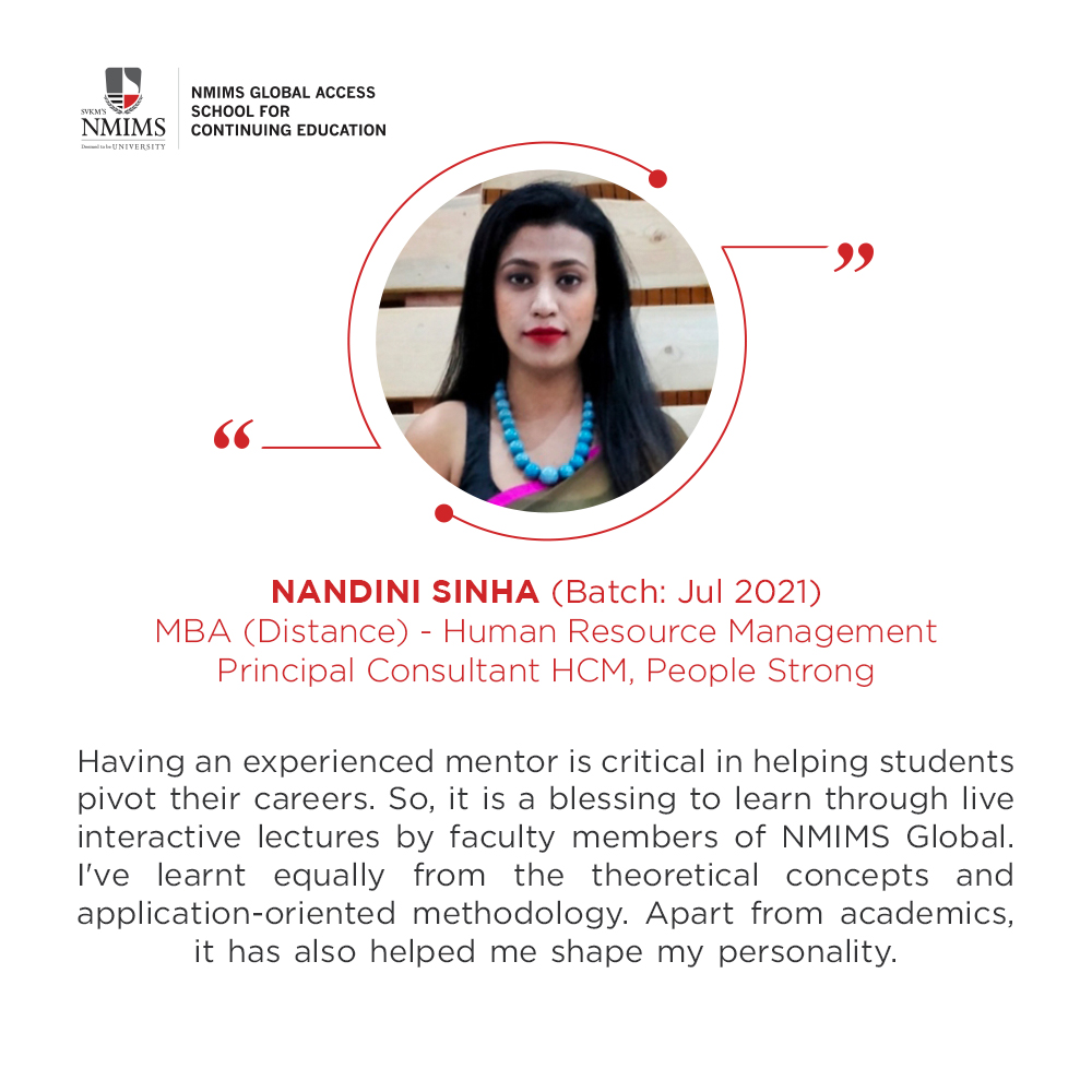 NMIMSCDOE's tweet photo. #StudentSpeak ft. Nandini Sinha

#Testimonial #StudentTestimonial #Feedback #Opinion #NMIMSGlobal #NGASCE #MBA #MBAInHR #HR #HumanResourceManagement https://t.co/ZP3hCz1li0