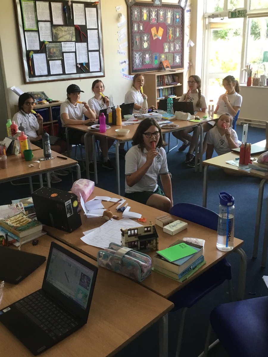 Keeping cool on a hot, sunny Friday afternoon…