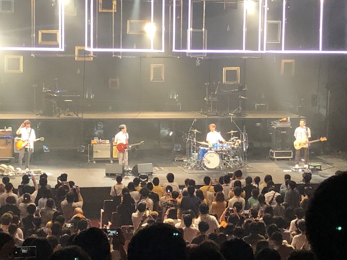 shinya_campcamp's tweet photo. 今日、アジカンのライブ行けて本当に良かった🥰
もう、引きずってないから！
ありがとう。 https://t.co/NjjaL2VHbk