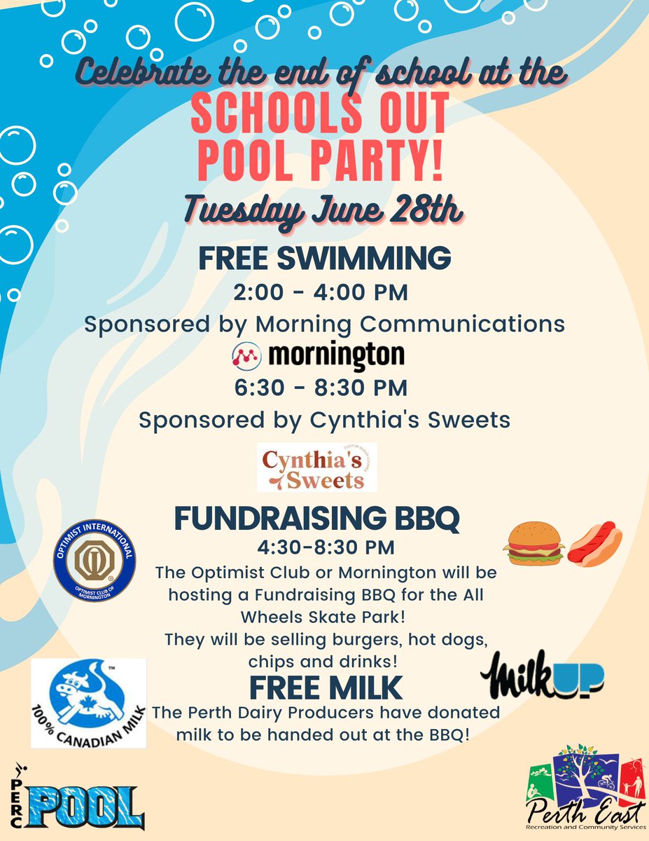 Perth East Recreation tweet media