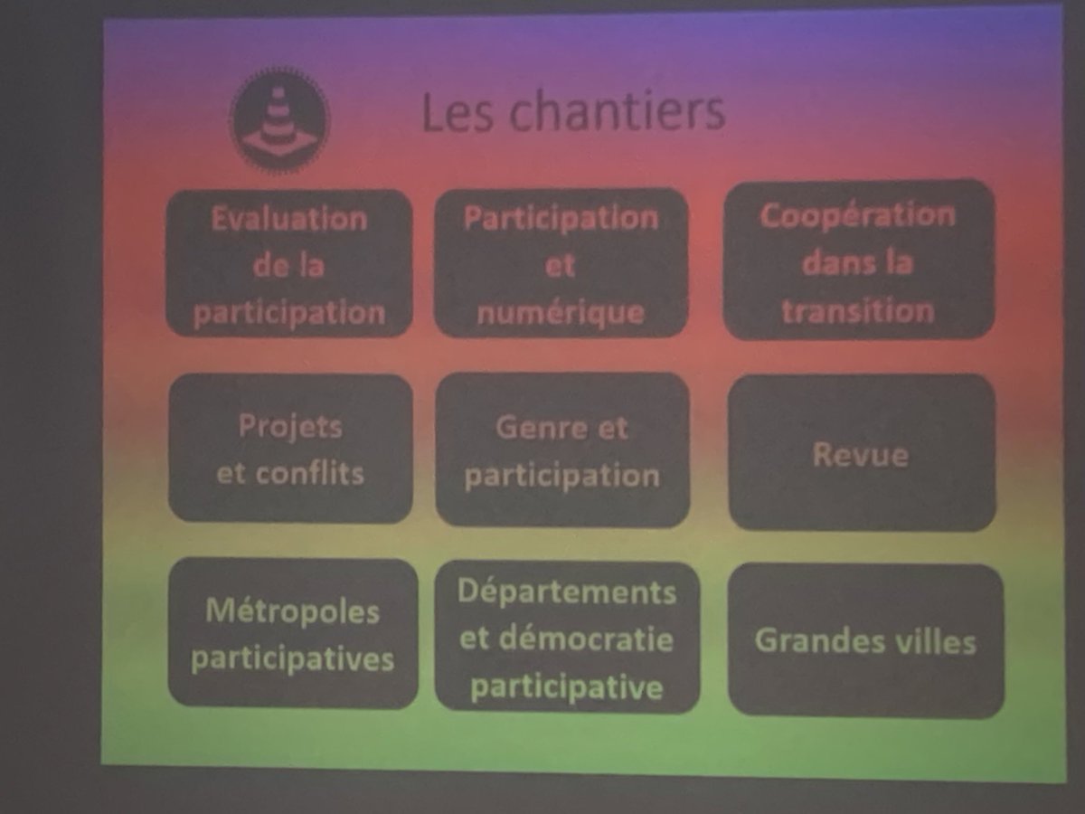 pourmarue's tweet photo. A l’AG de l’institut de la @concertation qui reunit praticiens &amp; chercheurs. Retour sur une année de chantiers pour approfondir la #DemoPart . Partage des enjeux à venir et les chantiers à ouvrir https://t.co/mvLdHzW2fN