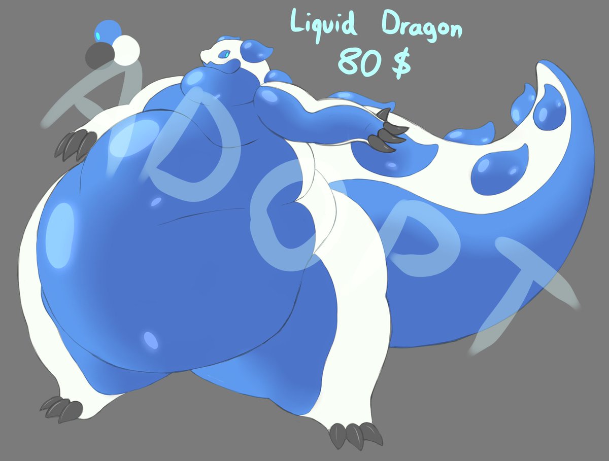 KabbaKobold's tweet photo. Its the weekend so lets try it again!~
✨✨Liquid Dragon Adopt!✨✨
This lovely squishy dragon needs hugs and a home! Careful about the goop!
((Fcfs, paypal only)) https://t.co/DwiXHPEyZV