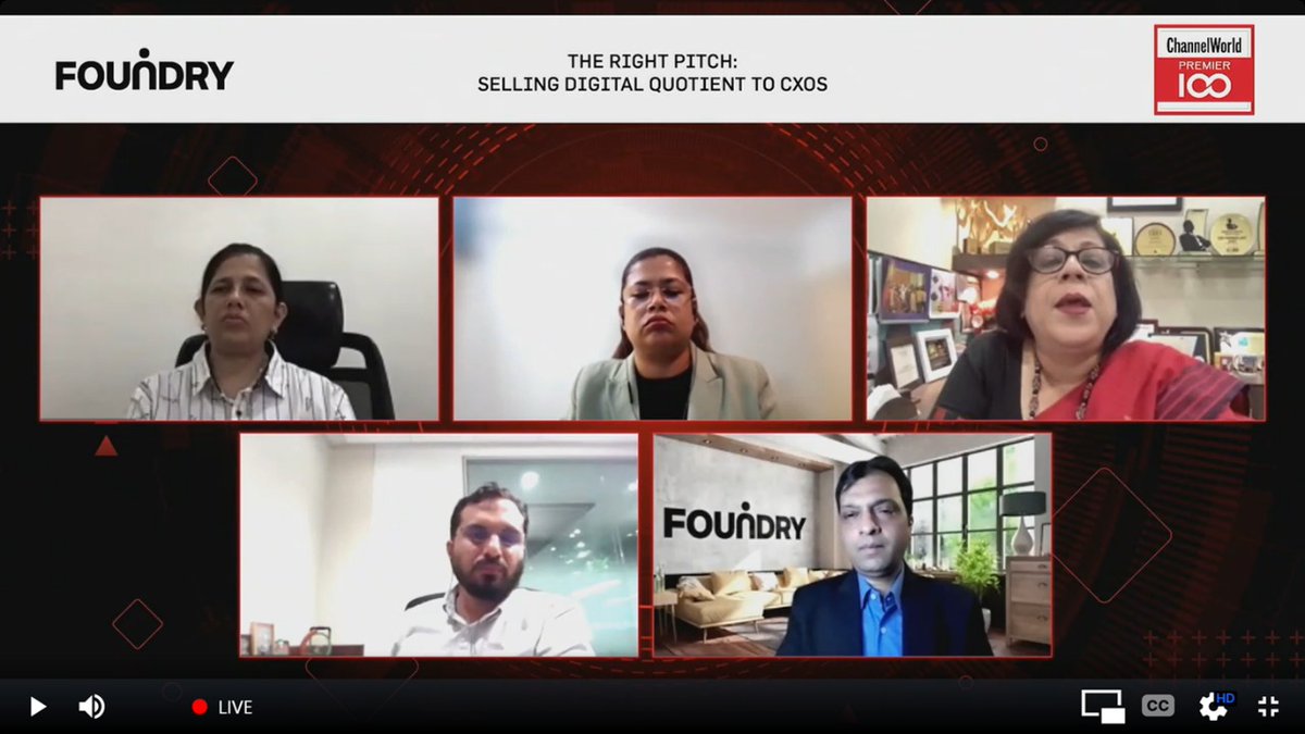 ChannelWorldin's tweet photo. An engaging and informative #powerpacked Power Panel among  @LopaMudraaBasuu, @SARBANI_BHATIA, @ShobhanaLele,  @SreejiG, moderated by @yogsyogi1 where they discuss: 3 prime expectations from channel / implementation channel partners ahead of digital transformation journey https://t.co/7QFDvuFAp2