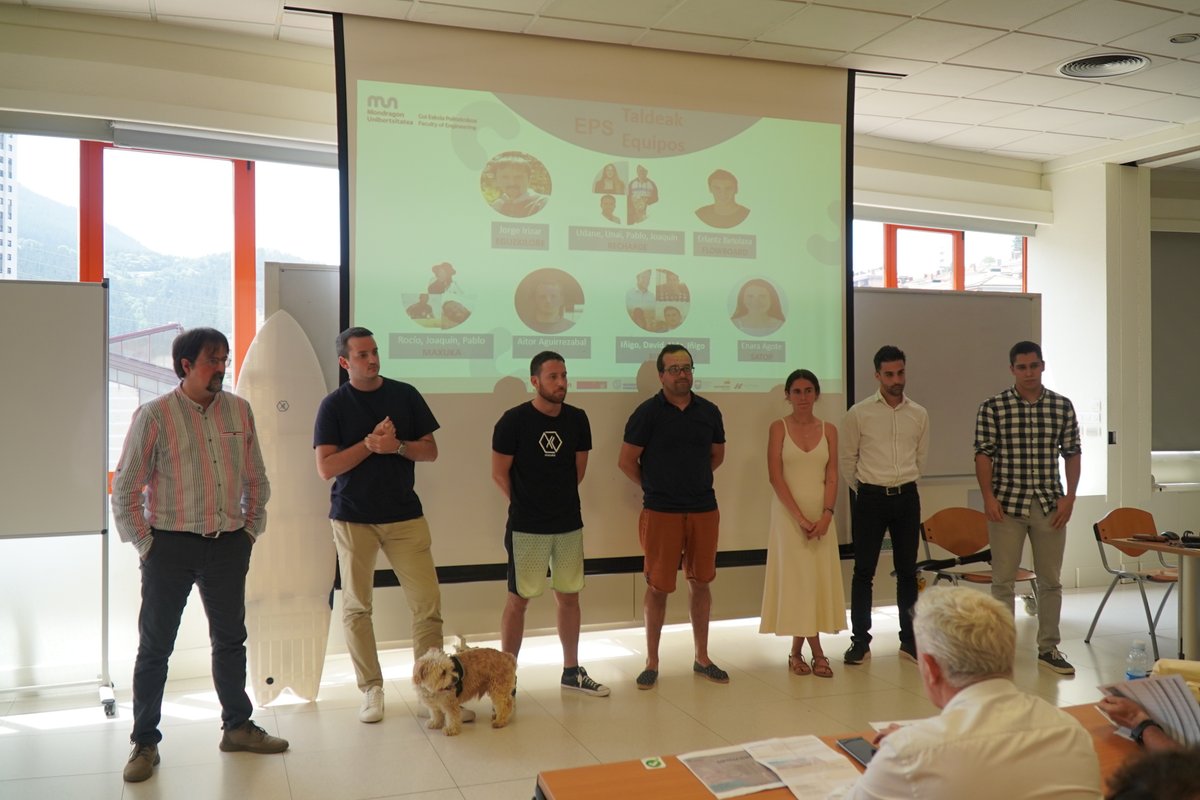 MU_gep's tweet photo. Dagoeneko #engipreneurship kategoriaren partaide guztiek egin dute proiektuen aurkezpena. Epaimahaiaren erantzunaren zain daude orain. 

#ekintzailetza #talentua #MONDRAGONCentrodePromoción #Gizabidea 
@SaiolanCEI @galbaian @MU_masterMIP https://t.co/116w633d17