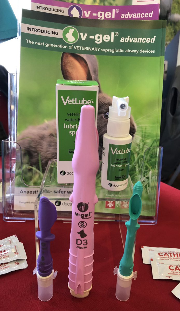 Always ‘numb &amp; lube before you tube!’ Pop to <a href="/MillpledgeVet/">Millpledge Veterinary</a> at <a href="/thebsava/">BSAVA</a> <a href="/VetsCymru/">Vets Cymru</a> conference to find out more about the rabbit v-gels #vetscymru2022