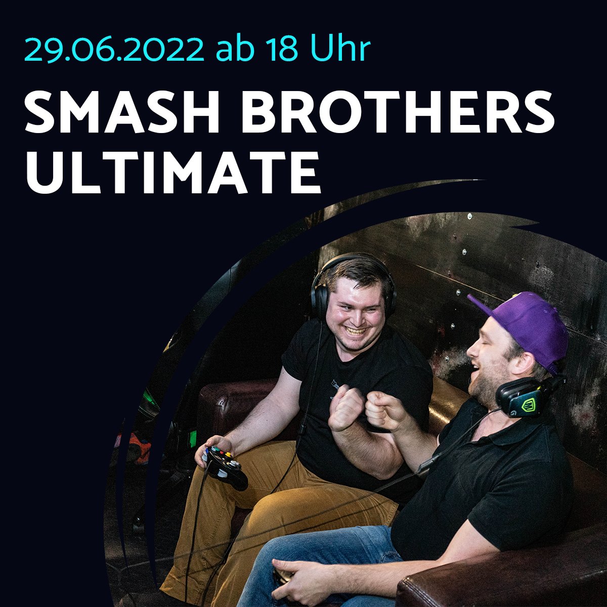 Damit diesmal alle Bescheid wissen: alle Infos fürs Smash-Event am 29. Juni findet ihr auf start.gg/kolt2

Für die Anmeldung benötigt ihr einen Account auf start.gg, also erstellt schon mal einen!
Die Anmeldephase beginnt am Sonntag, den 19. Juni, ab 20:00