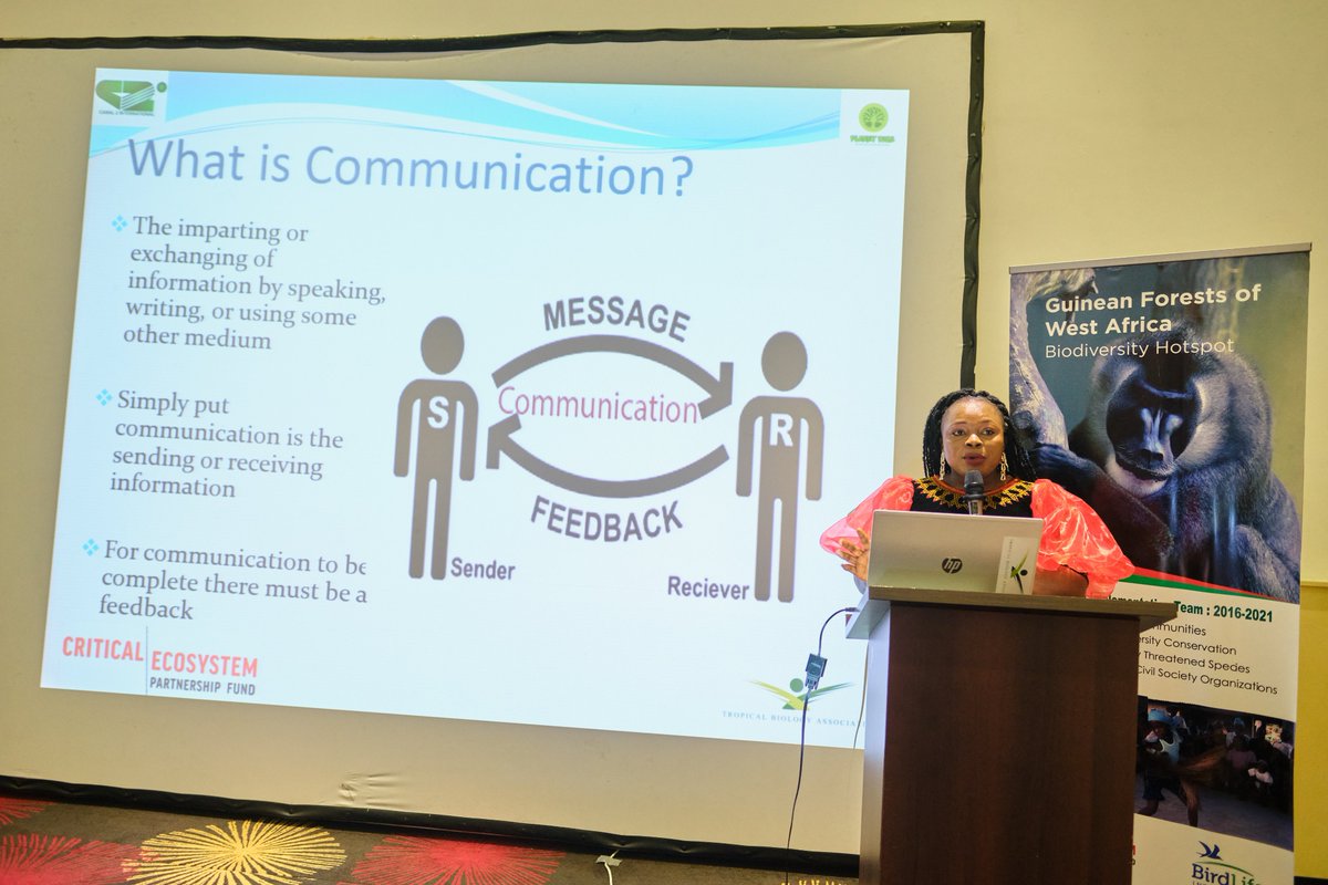Had a privilege talking to CSOs leaders on using the media to communicate impacts of  their work in #conservation at the <a href="/CommunityCEPF/">CEPF</a> 's final assessment workshop in Ghana.<a href="/BirdLifeAfrica/">BirdLife Africa</a>  <a href="/OLangrand_CEPF/">Olivier Langrand</a> <a href="/TropicalBiology/">TropicalBiologyAssociation</a> 
#CepfGfwaWorkshop2022
#BiodiversityConservation