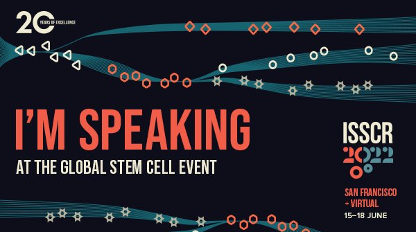 Thrilled to be presenting our work on epithelial cell fate plasticity today at #ISSCR2022 See you at the Track session Molecular Control of Cell Fate Transitions today at 1pm!