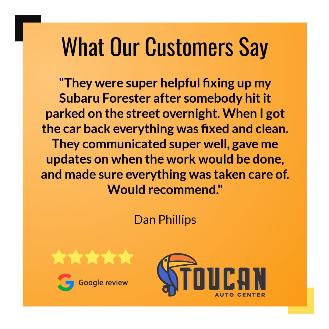 ToucanAuto's tweet photo. Thank You! 🙌 

Toucan Auto Center - 617-764-2880
https://t.co/xh6Zp5zzk9

#autobodyshopsomerville #autobodyshop #autocollisionrepair #autocollisioncenter #toucanautocenter #carrepair #bodywork #autoinsurance #autobodywork #autobody #paintjob https://t.co/8Me8kweGSA