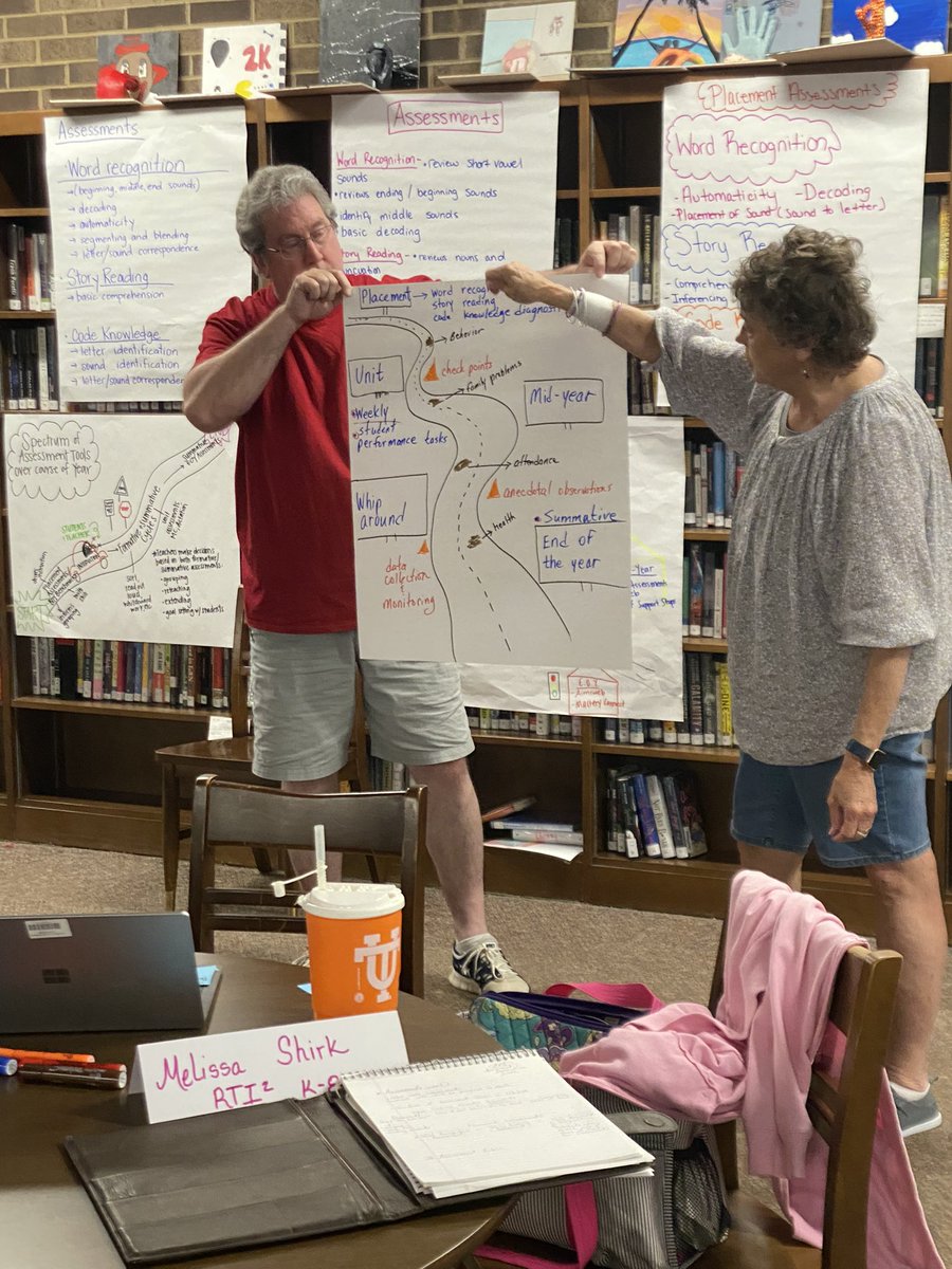 AmyCoxHES3's tweet photo. Educators reflecting and sharing their learning #Reading360 because ALL students matter. @KnoxSchools doing the hard work and keeping students at the center! @TNedu https://t.co/eSeCrB2r6F