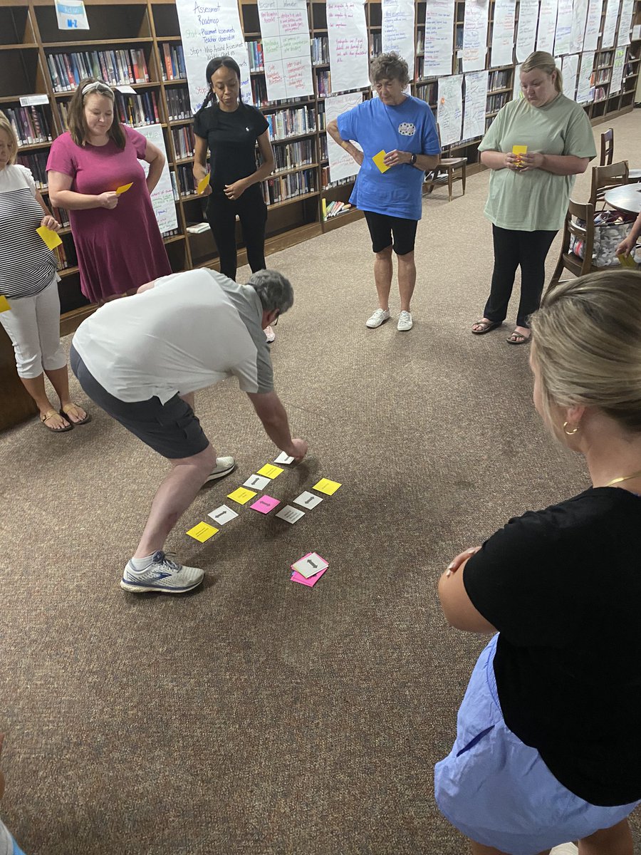 AmyCoxHES3's tweet photo. Educators reflecting and sharing their learning #Reading360 because ALL students matter. @KnoxSchools doing the hard work and keeping students at the center! @TNedu https://t.co/eSeCrB2r6F