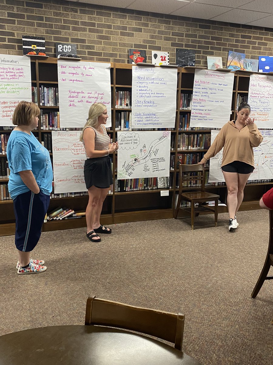 AmyCoxHES3's tweet photo. Educators reflecting and sharing their learning #Reading360 because ALL students matter. @KnoxSchools doing the hard work and keeping students at the center! @TNedu https://t.co/eSeCrB2r6F