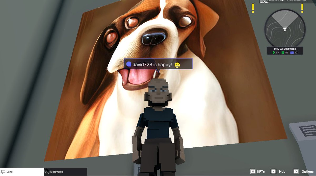 DavidGa27919284's tweet photo. @TheSandboxGame @MOCDA_ I just participated in the #TheSandbox weekly contest for a chance to win 200 mSAND! Here is my favorite piece from the exhibition, check out my screenshot below!
👇

I like this. https://t.co/ULMZcsaKcm