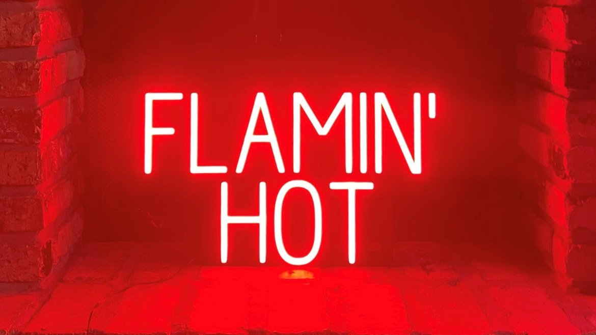 SpellBrite's tweet photo. is this a post about the weather, or an ode to superior snack food? you tell me
#hottake #heatwave #heatwaves #spicy #cheetos #flaminhot #flaminhotcheetos #weather #customledsigns #hot #snacks #yummysnacks #customsigns #customneonsigns #spellbrite https://t.co/siKg3WXpvu