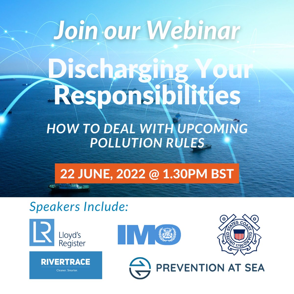 RivertraceLtd's tweet photo. Only 5 days till our webinar on discharge regulations. 

Join us to listen to speakers debate how our industry can help reduce pollution and increase compliance.

#Rivertrace #Compliance #Environmental #pollution

https://t.co/g0lNKxvaid https://t.co/XN5D3RYCww