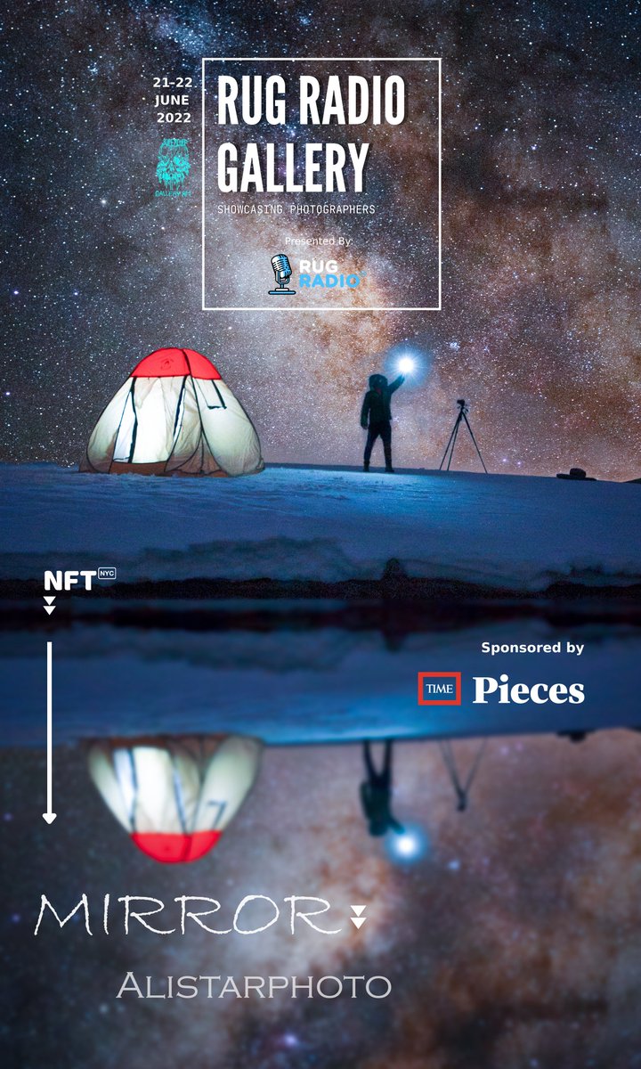 I'm honored to have a piece on New York exhibition as a night photographer !
My picture "MIRROR" will be showcased at the <a href="/SuperchiefNFT/">SuperchiefGalleryNFT</a> FOTO Gallery by <a href="/RugRadio/">Rug Radio</a> team during #NFTNYC on 20-22 June! 

Thanks <a href="/johnknopf/"></a> , <a href="/KeithGrossman/">Keith A. Grossman</a>,<a href="/timepieces/">TIMEPieces</a> for all your supports !