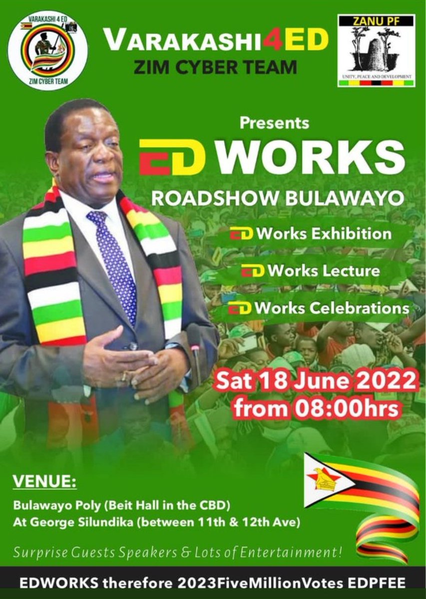 Bulawayo Is Ready... Imisebenzi iyabonakala