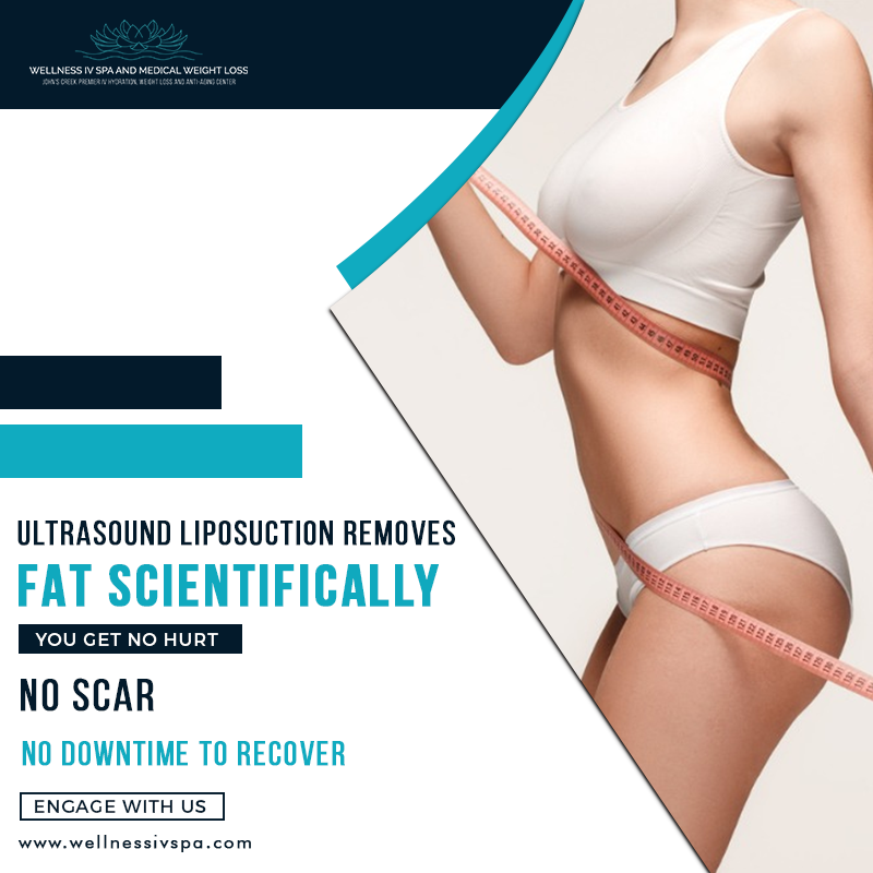 wellnessivspa's tweet photo. Availing an Ultra Sound #Liposuction helps you treat your abdomen, #hips, love handles, thighs, back rolls, buttocks, chin, and face. You get rid of the #stubborn fat restricting you from having a good body line. 
Come to Wellness IV Spa &amp; Weight Loss Center, fix an #appointment. https://t.co/avuZvTcJGu