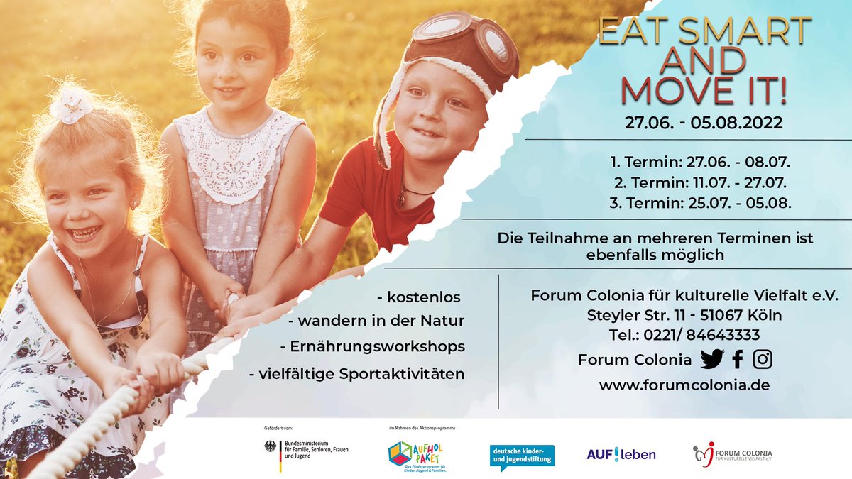 forumcolonia's tweet photo. Gesund ernähren, sich bewegen und Spaß haben…😊
•
•
•
#wandern #natur #sport #Ernährung #fun #happy #forumcolonia https://t.co/6KWK2Sptdu