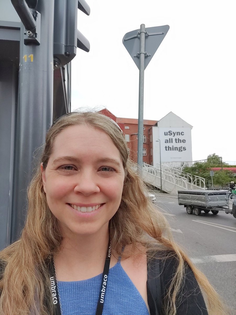 HFloyd's tweet photo. Greetings from Odense! #Umbraco #Codegarden @Jumooies #uSync https://t.co/URxXdL2g1M