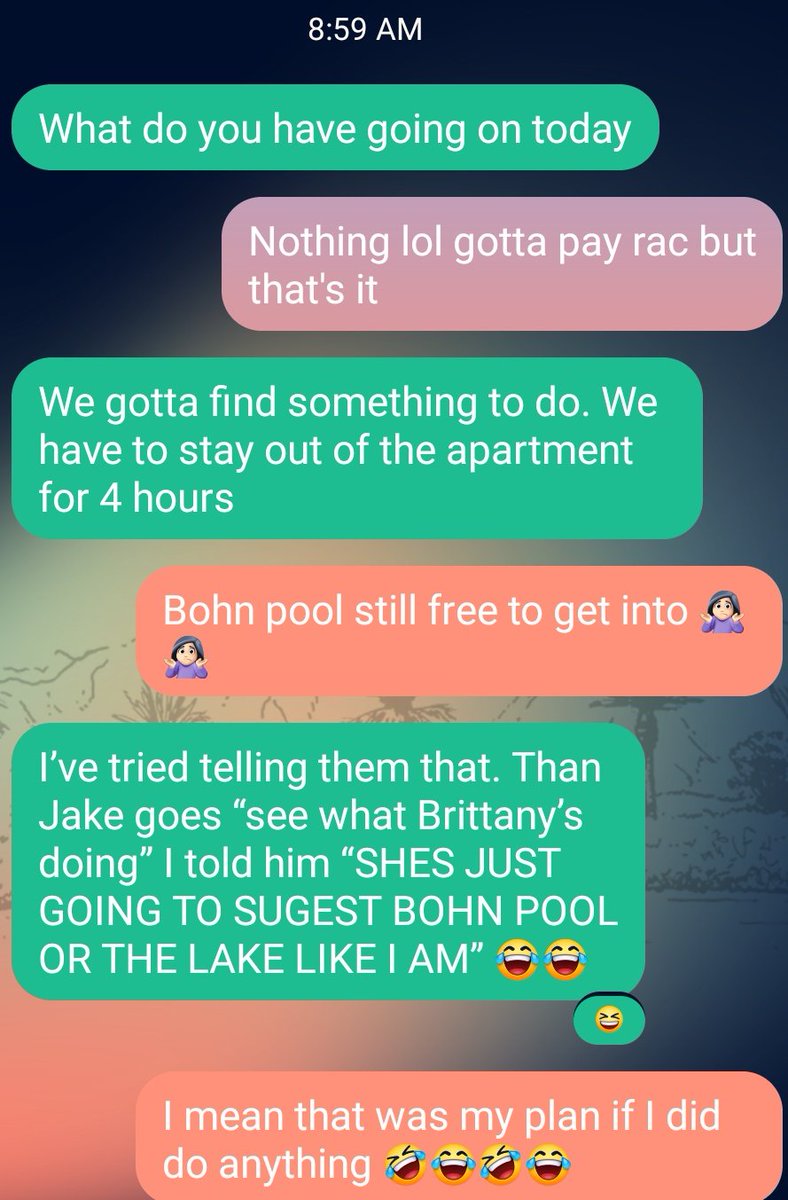 Waywardsister05's tweet photo. Why don't men listen 😂🤣 @KaylaMachcinski #swimming #summer #heatwave https://t.co/ARx9d3FtTV
