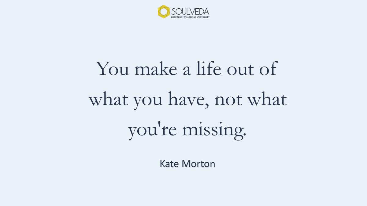 soulveda's tweet image. Use what you have, rather than worrying about what you don’t have.

#satisfication #lifelesson #dontworry #selflove #life #quote #KateMorton #happiness #soulveda
