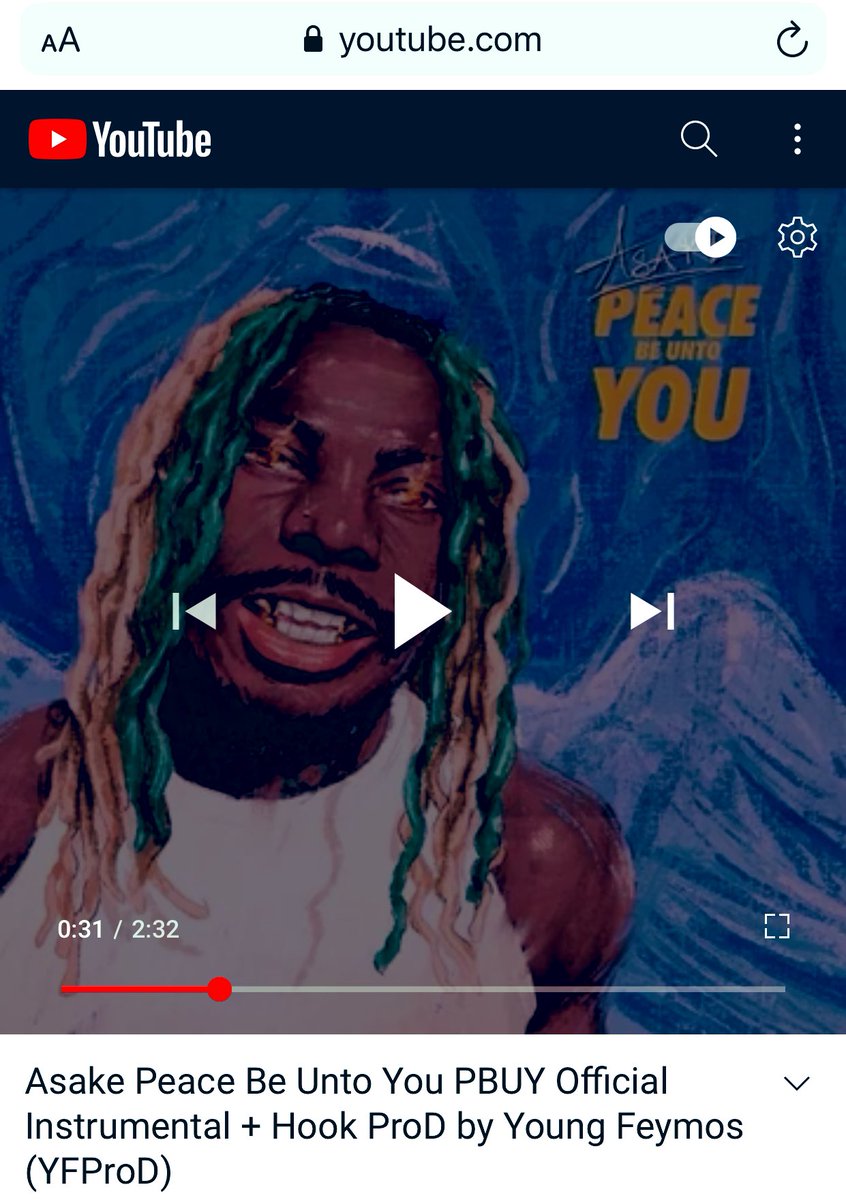 YoungFamous12's tweet photo. @asakemusik #PBUY instrumental + hoot is out Remake by me YFProD. It’s 🔥 💯 Share, follow, comment and enjoy 😉 https://t.co/KHr30XB7EL