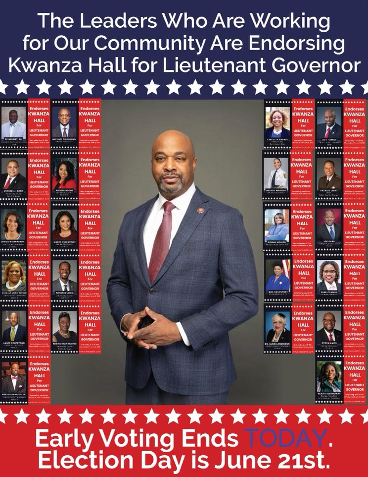 canesrules's tweet photo. When you have plans for the morning, but you get that reminder text from @kwanzahall you adjust those plans ✅. Voting is more powerful than any bullet you can put in a gun.
Today is the last day for early voting. See you at the polls. #govote #youmakethechange https://t.co/7tdecBhwkL