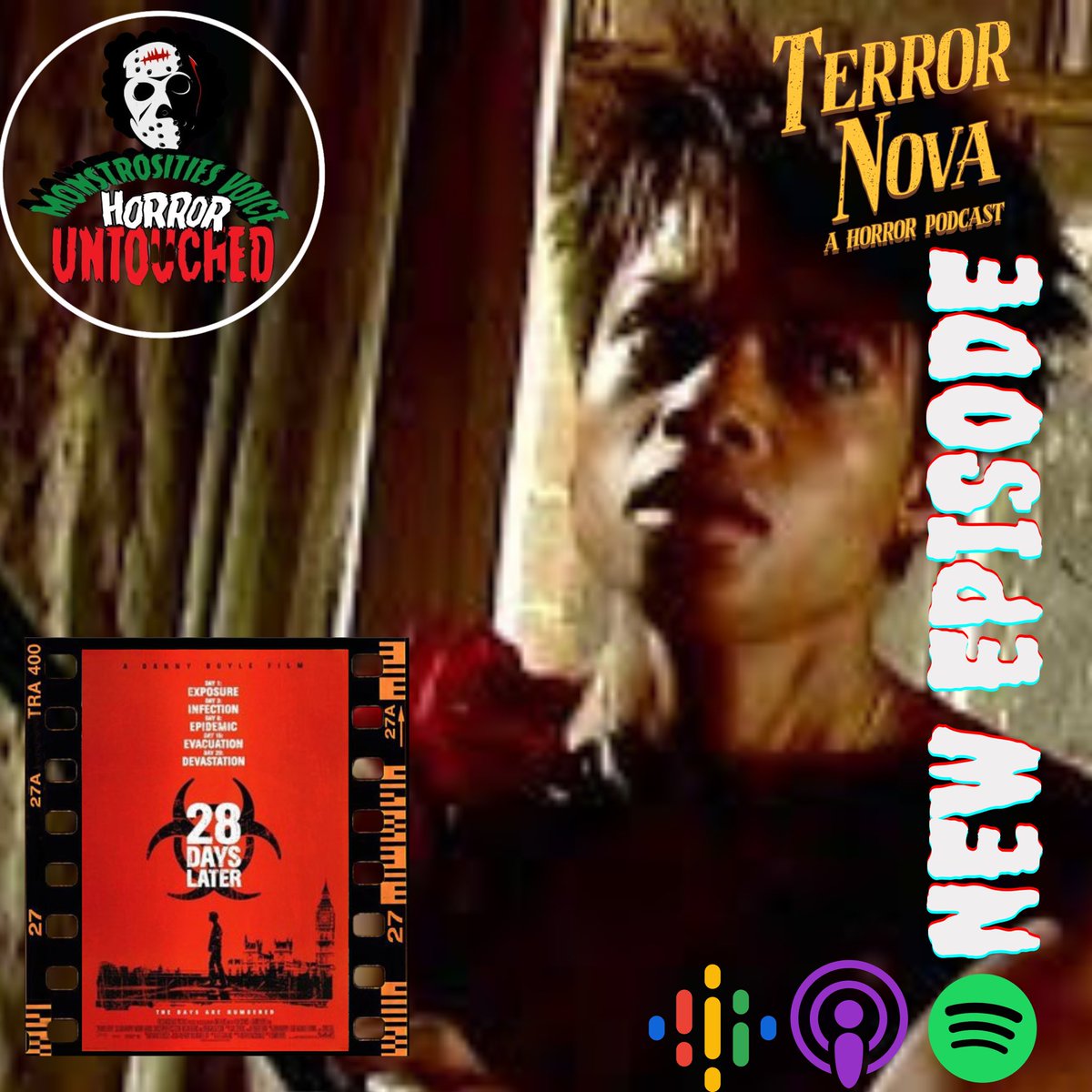 Y’all already know how we coming 👻🔥 HOT @mvhupodcast 
.
.
.
NEW EPISODE TONIGHT 7pm CST / 8pm EST 
This week we got a chance to chat with  THE @terrornova_podcast ! We discussed the 2002 British Zombie film 28 Days Later ! Tune in on all streaming platforms ! Stay Spooky !